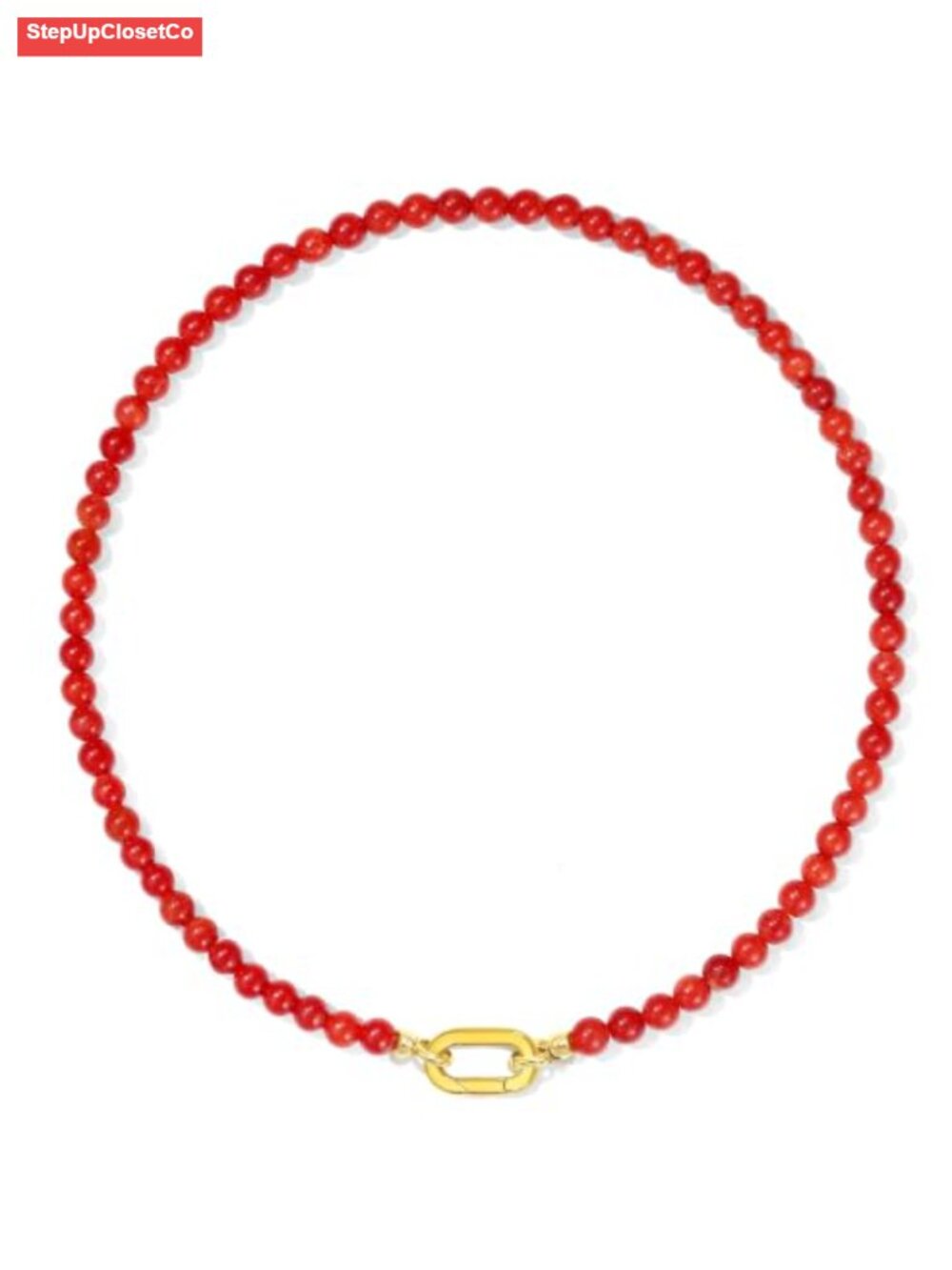 Chunky Beaded Necklace Natural Stone Choker Summer Jewelry Gift for Women